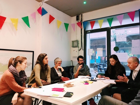 Reunió Menuts del Raval Voluntariat-Dones